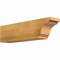 Ekena Millwork Pescadero Rough Sawn Rafter Tail, Western Red Cedar, 6"W x 8"H x 32"L RFT06X08X32PEC00RWR - alternate 1